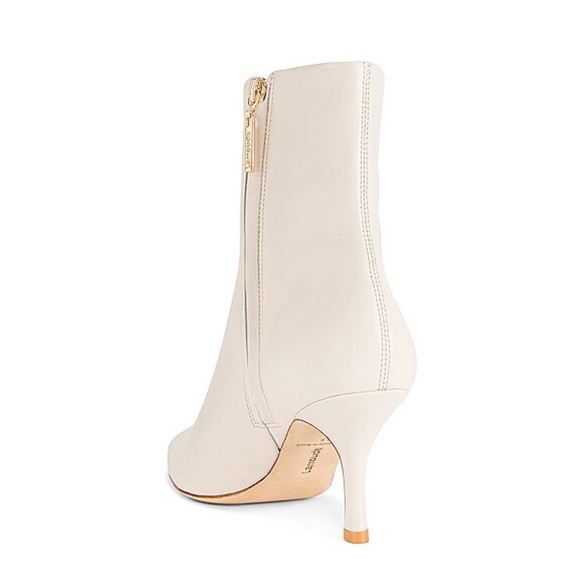 Larroude Mini Kate Bootie in Ivory - Picture 5 of 6